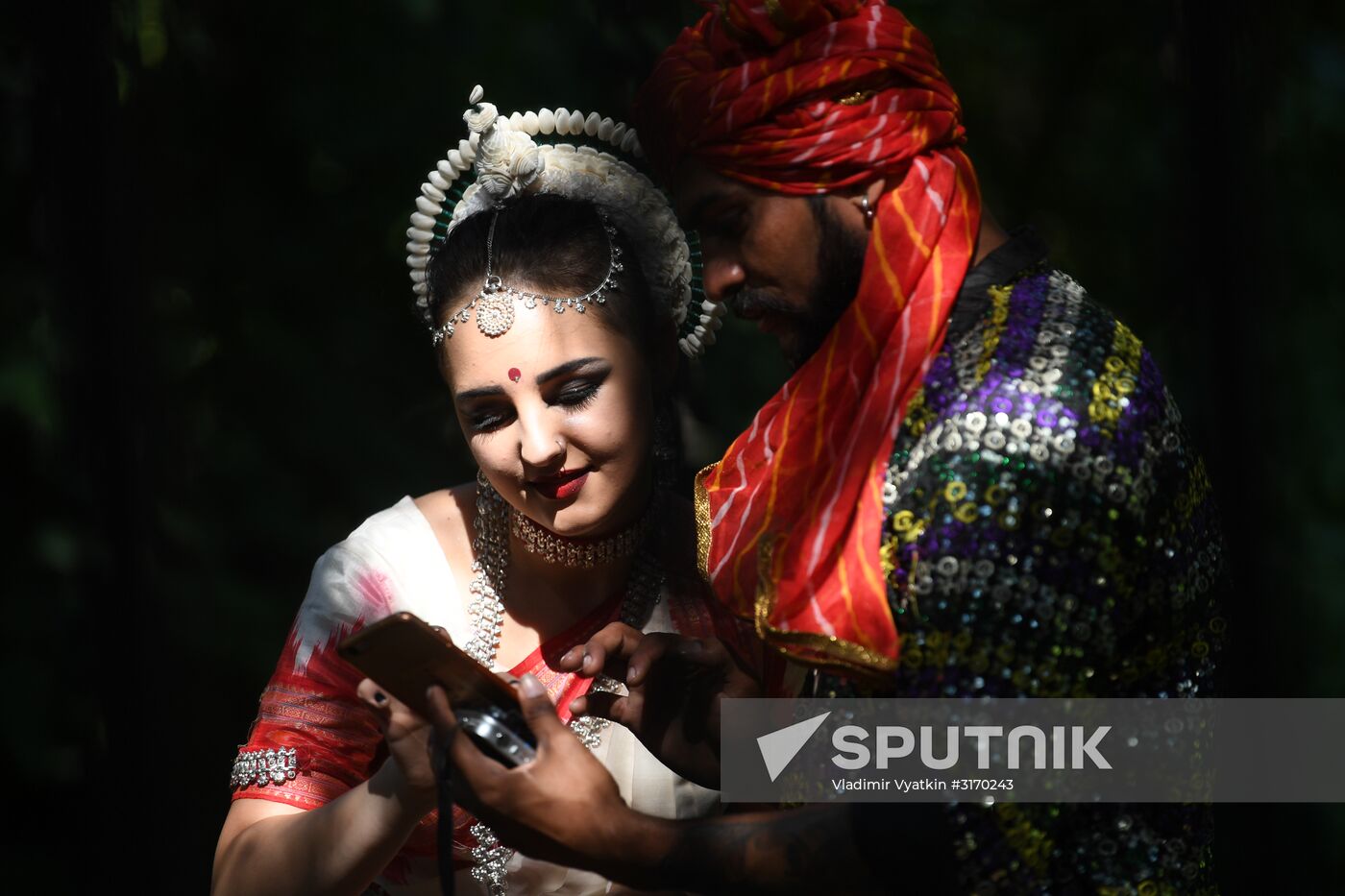 India's Independence Day celebrated in Sokolniki Park