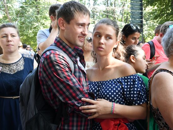 India's Independence Day celebrated in Sokolniki Park