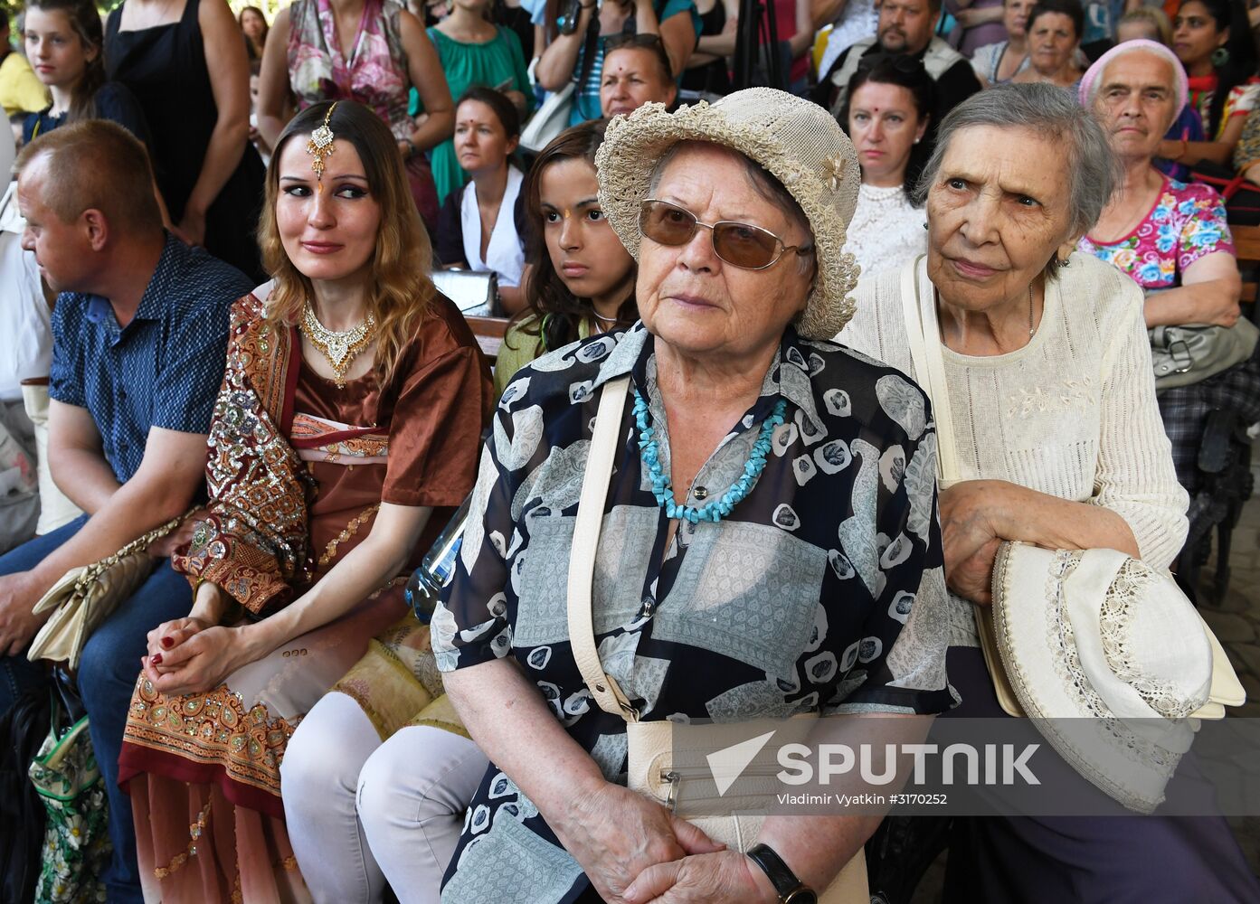 India's Independence Day celebrated in Sokolniki Park
