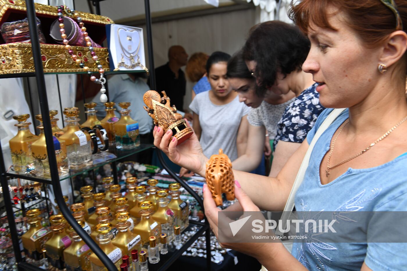 India's Independence Day celebrated in Sokolniki Park
