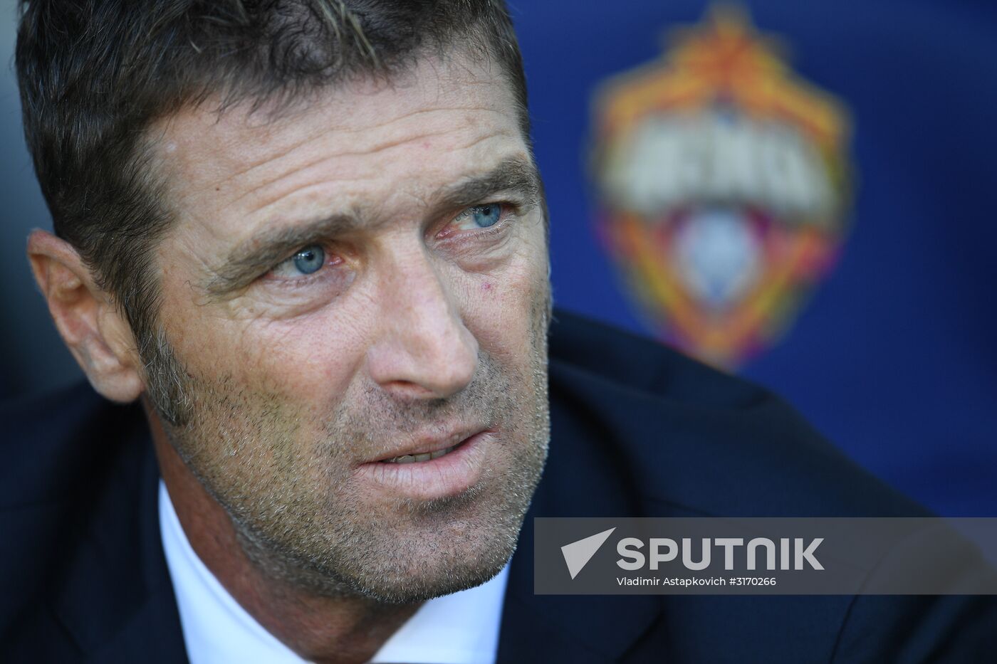 Football. Russian Premier League. CSKA vs. Spartak