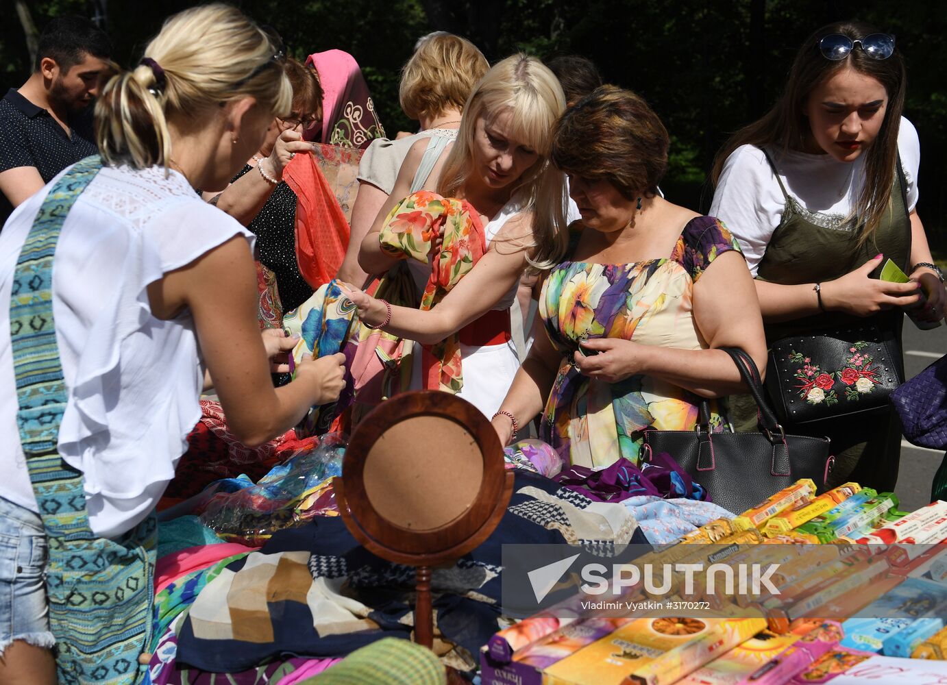 India's Independence Day celebrated in Sokolniki Park