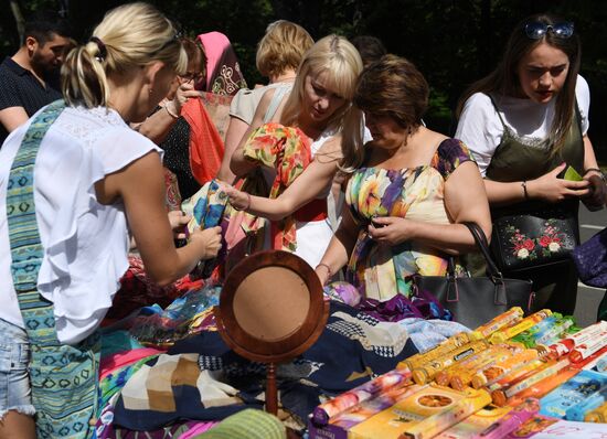 India's Independence Day celebrated in Sokolniki Park