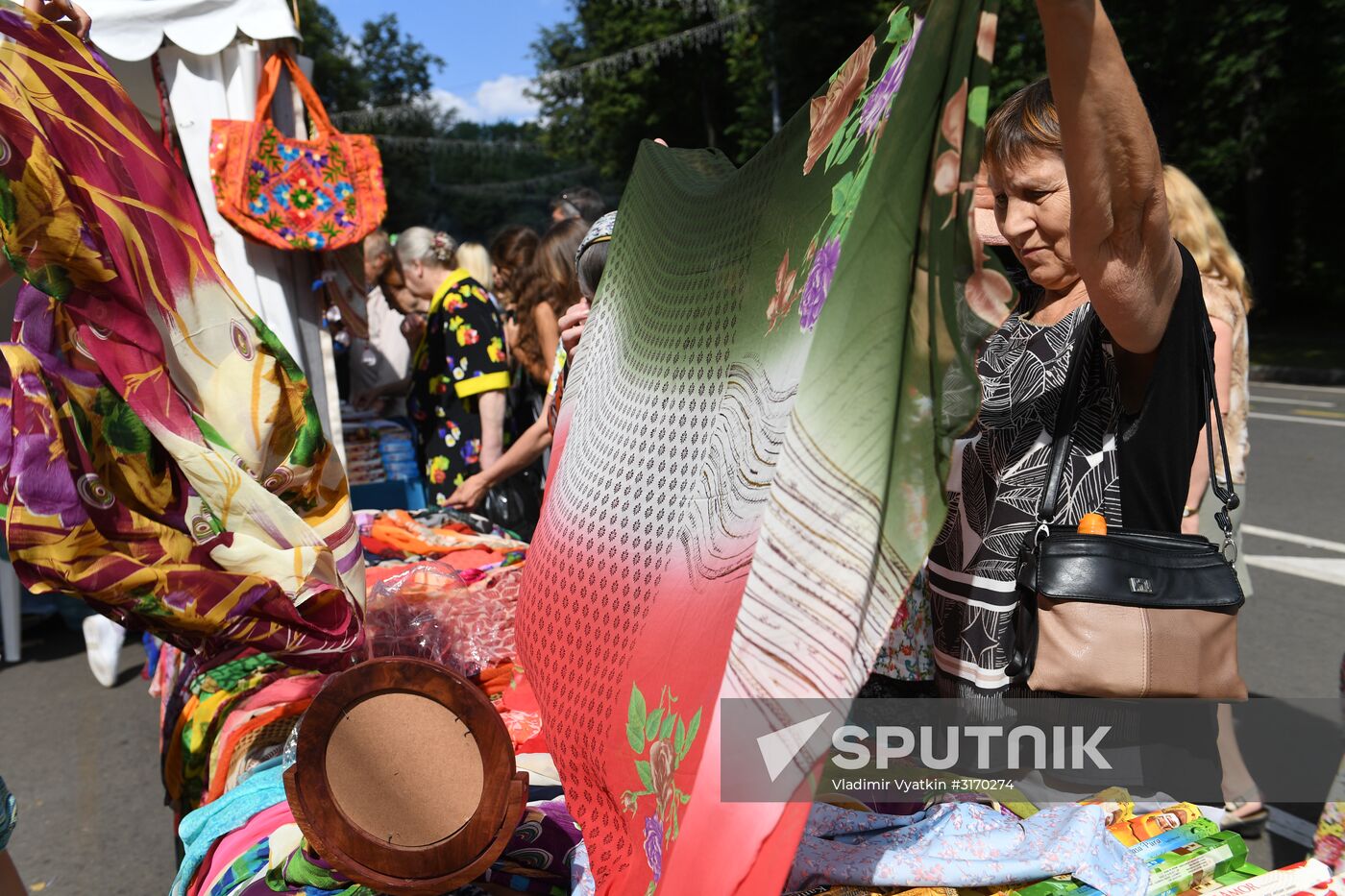 India's Independence Day celebrated in Sokolniki Park