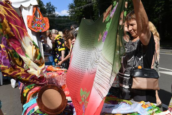 India's Independence Day celebrated in Sokolniki Park