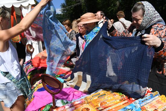 India's Independence Day celebrated in Sokolniki Park