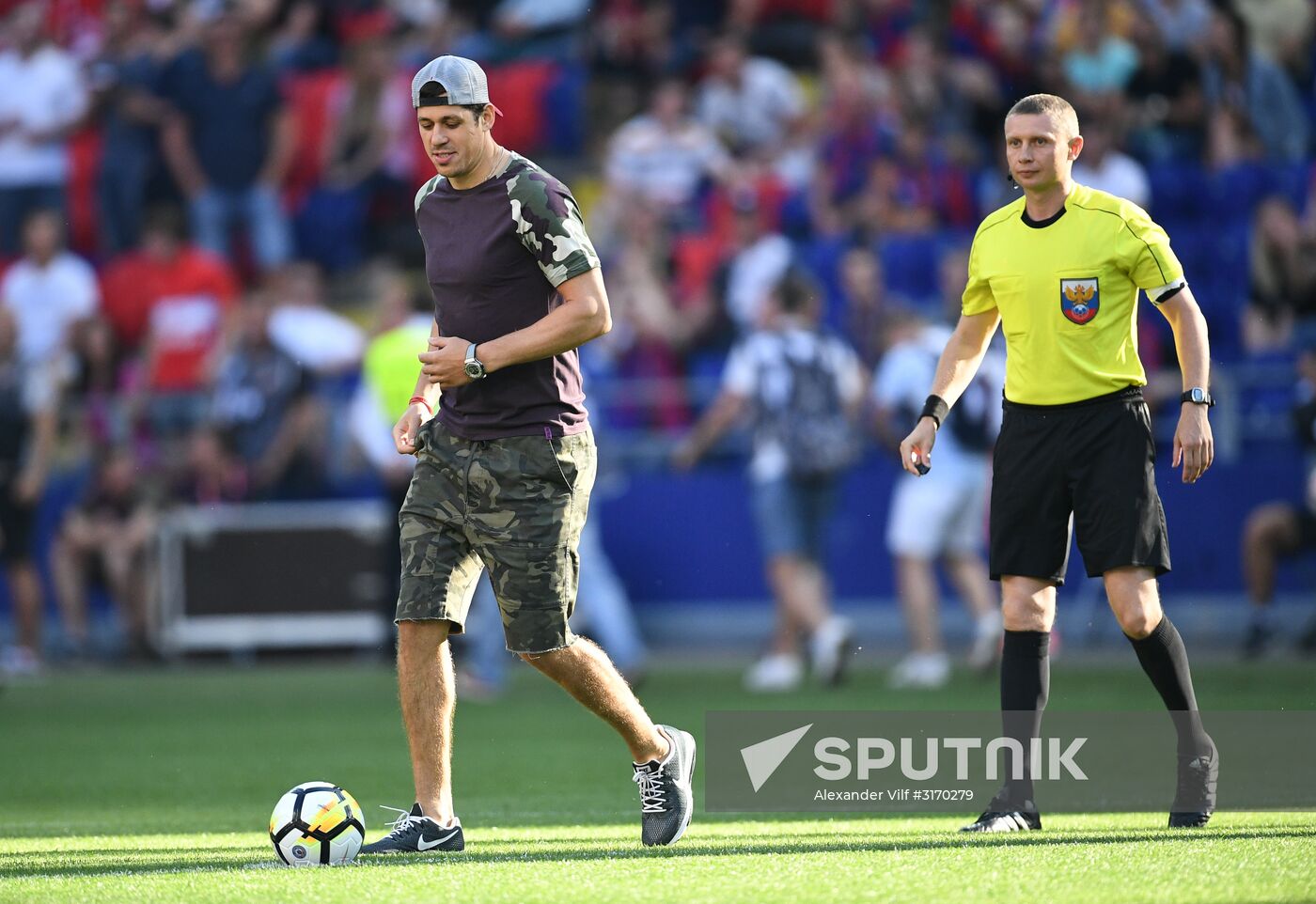Football. Russian Premier League. CSKA vs. Spartak
