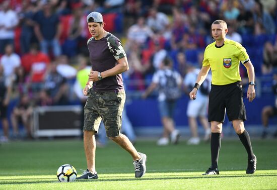 Football. Russian Premier League. CSKA vs. Spartak