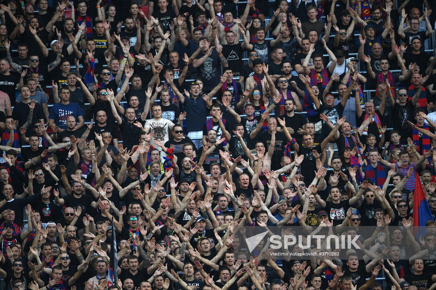 Football. Russian Premier League. CSKA vs. Spartak