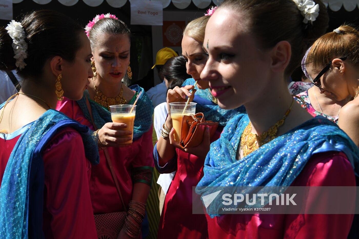 India's Independence Day celebrated in Sokolniki Park