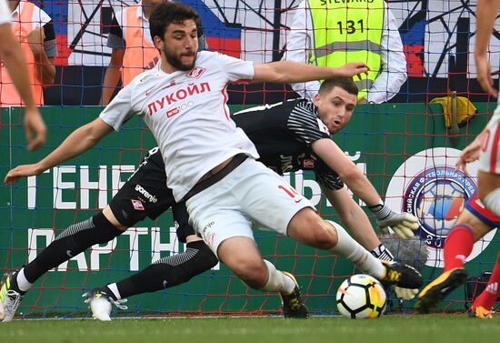 Football. Russian Premier League. CSKA vs. Spartak