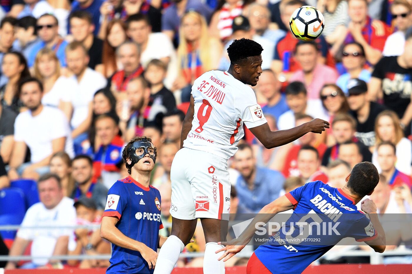Football. Russian Premier League. CSKA vs. Spartak