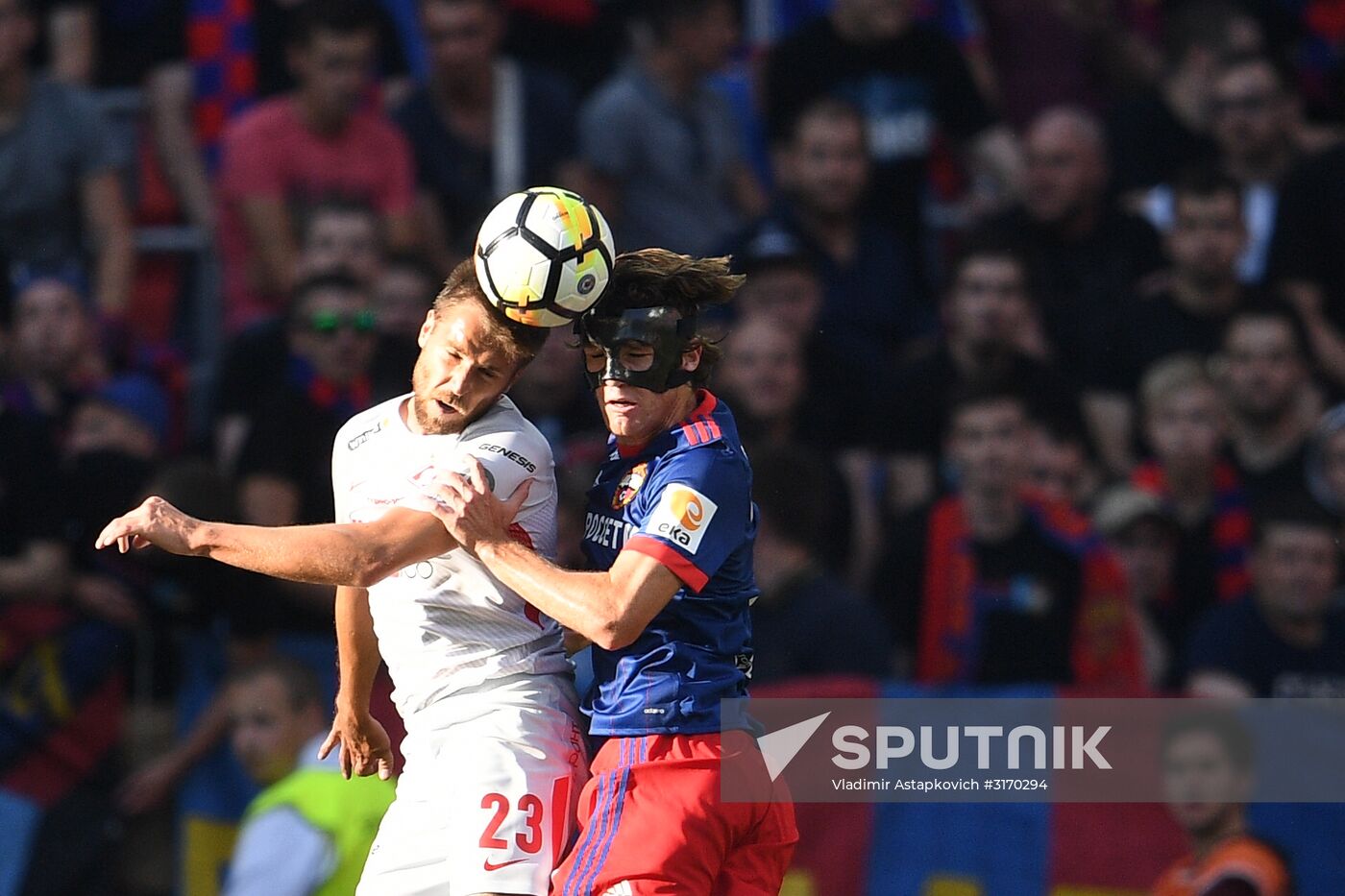 Football. Russian Premier League. CSKA vs. Spartak