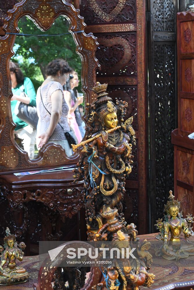 India's Independence Day celebrated in Sokolniki Park