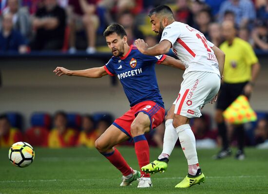 Football. Russian Premier League. CSKA vs. Spartak