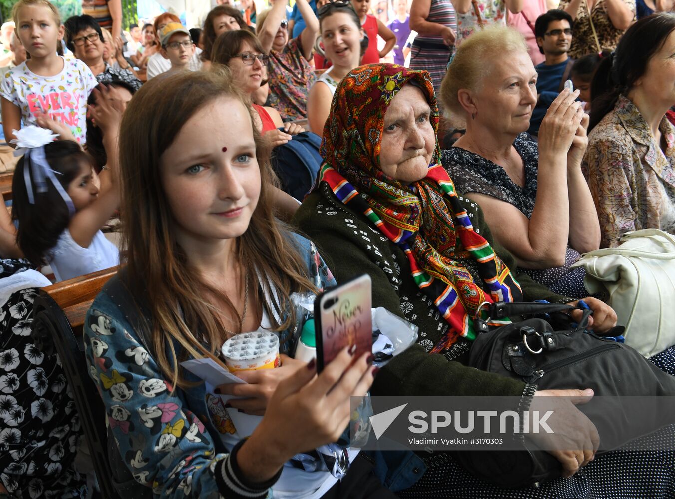 India's Independence Day celebrated in Sokolniki Park