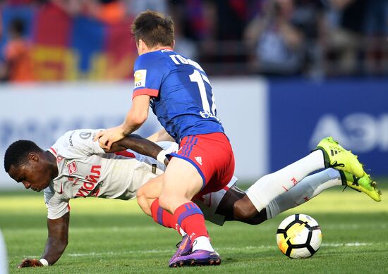 Football. Russian Premier League. CSKA vs. Spartak