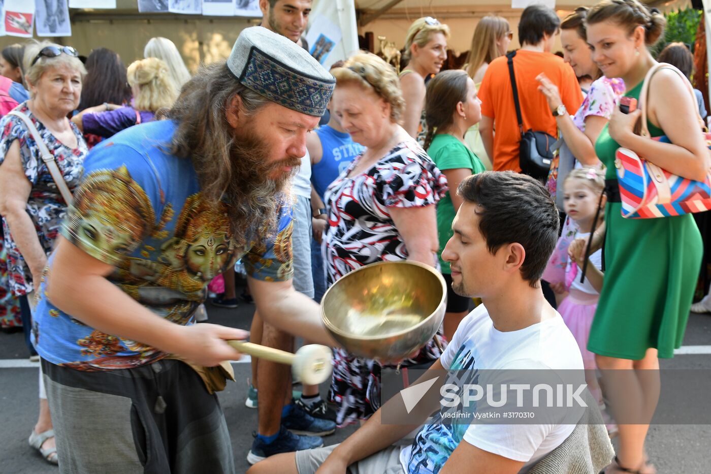 India's Independence Day celebrated in Sokolniki Park