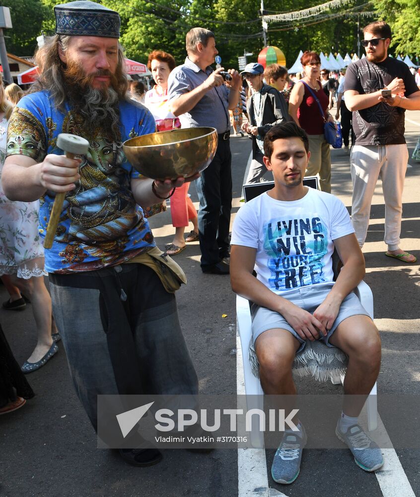 India's Independence Day celebrated in Sokolniki Park