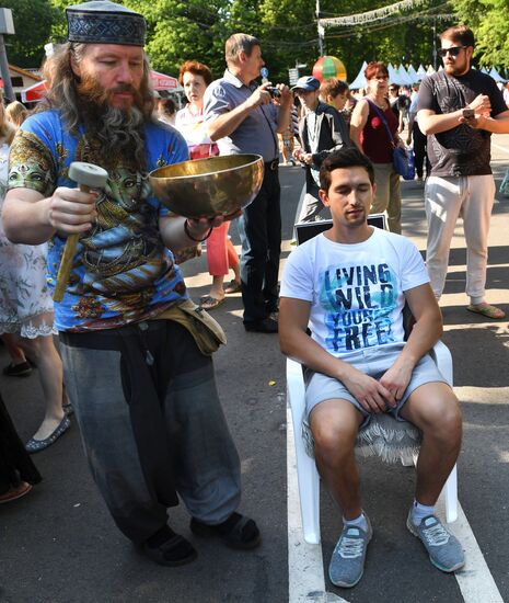 India's Independence Day celebrated in Sokolniki Park