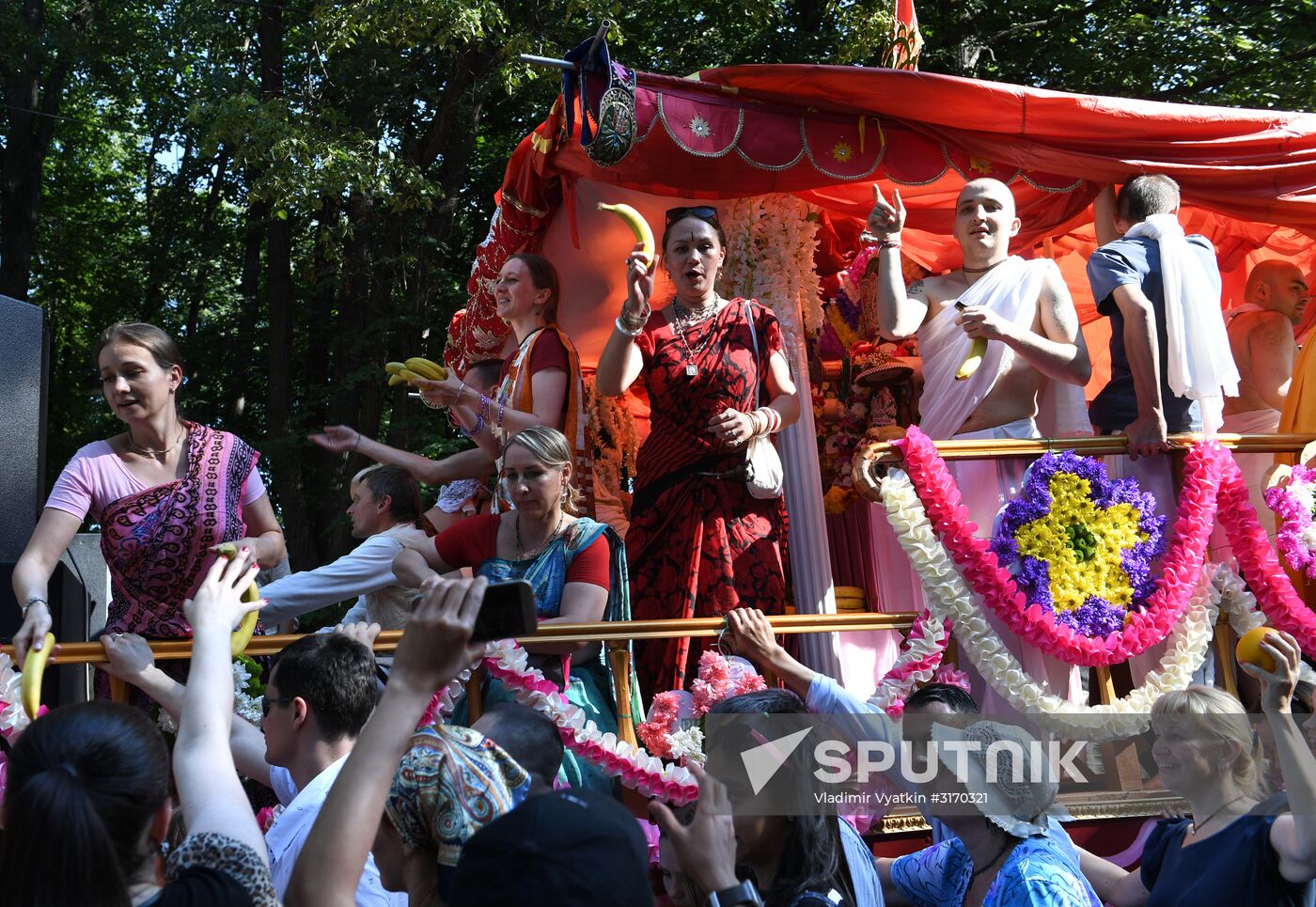 India's Independence Day celebrated in Sokolniki Park