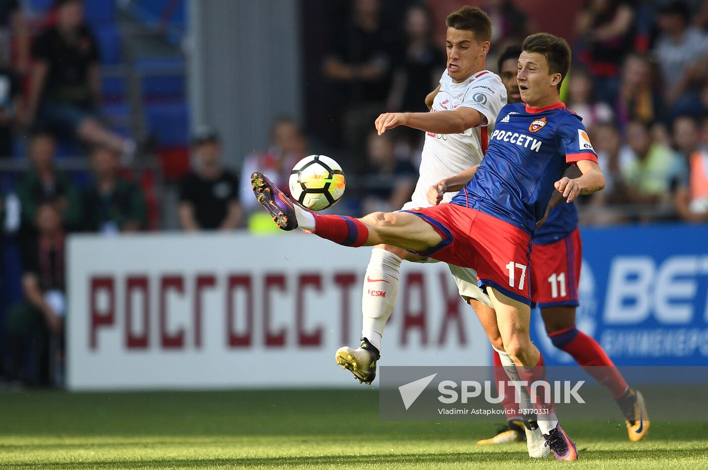 Football. Russian Premier League. CSKA vs. Spartak