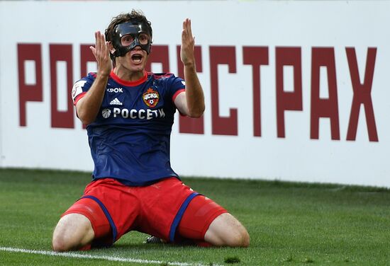 Football. Russian Premier League. CSKA vs. Spartak
