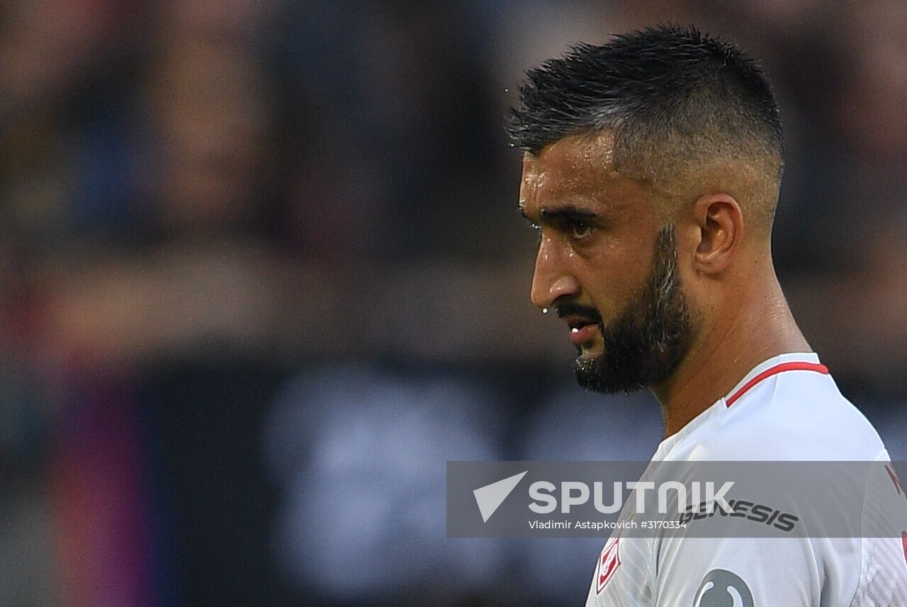 Football. Russian Premier League. CSKA vs. Spartak