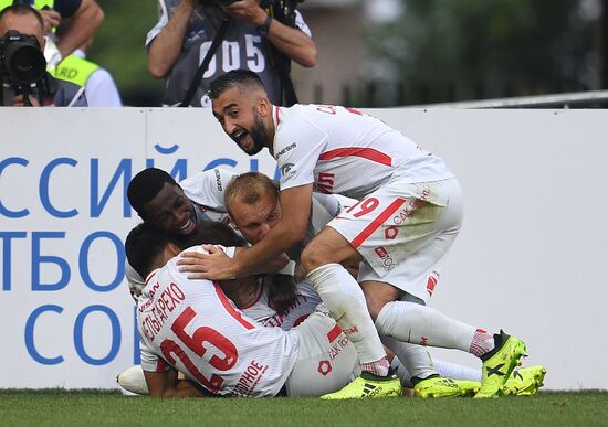 Football. Russian Premier League. CSKA vs. Spartak