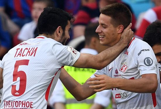 Football. Russian Premier League. CSKA vs. Spartak