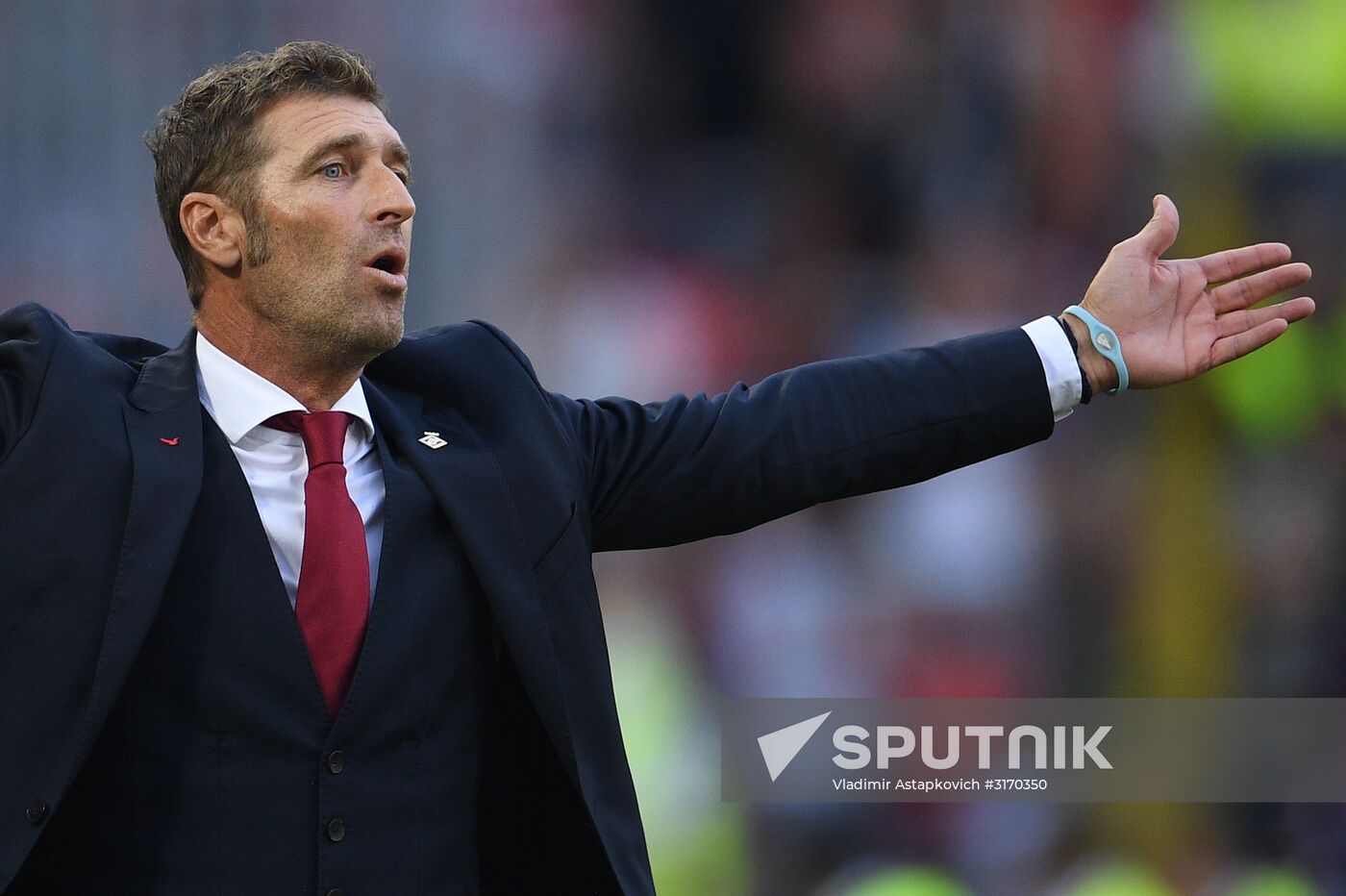 Football. Russian Premier League. CSKA vs. Spartak