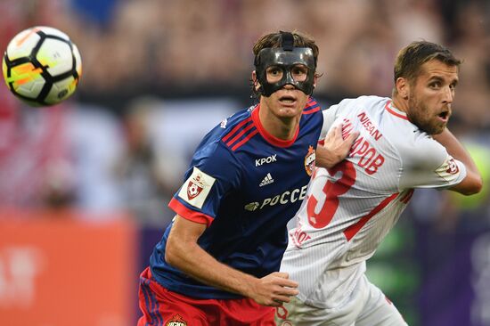 Football. Russian Premier League. CSKA vs. Spartak
