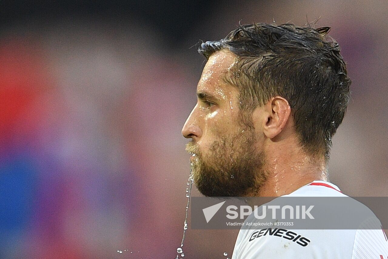Football. Russian Premier League. CSKA vs. Spartak
