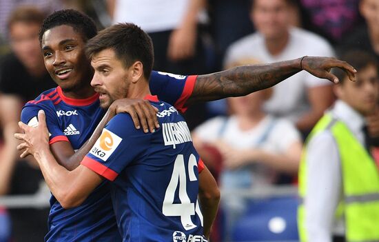 Football. Russian Premier League. CSKA vs. Spartak