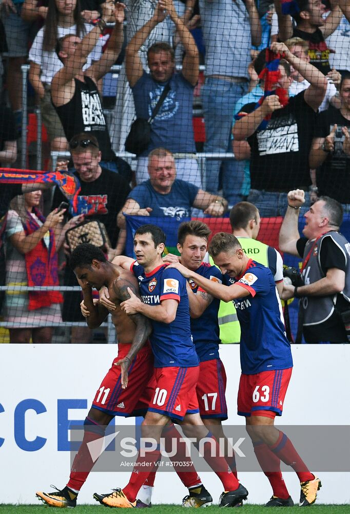 Football. Russian Premier League. CSKA vs. Spartak