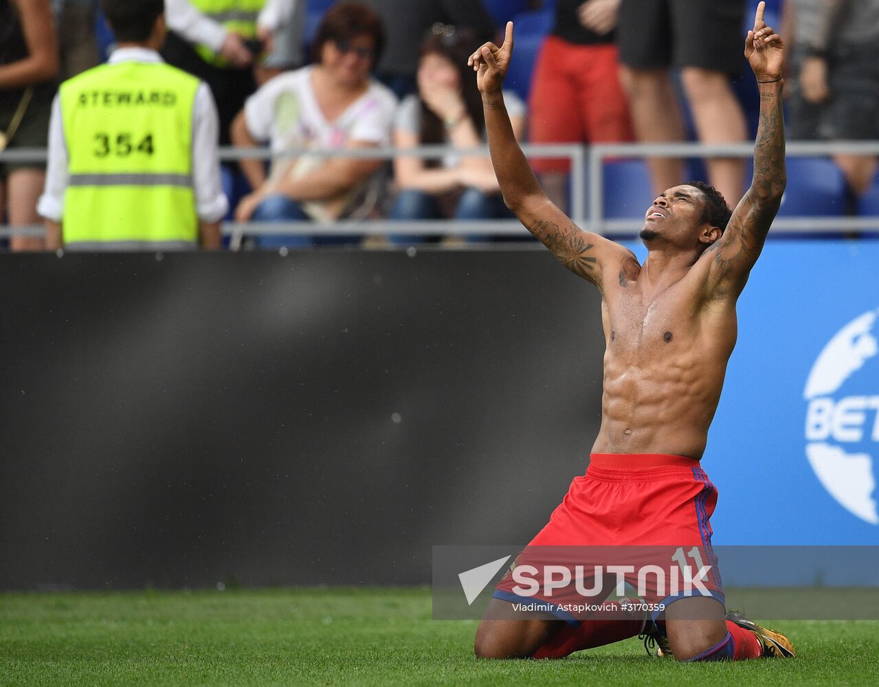 Football. Russian Premier League. CSKA vs. Spartak