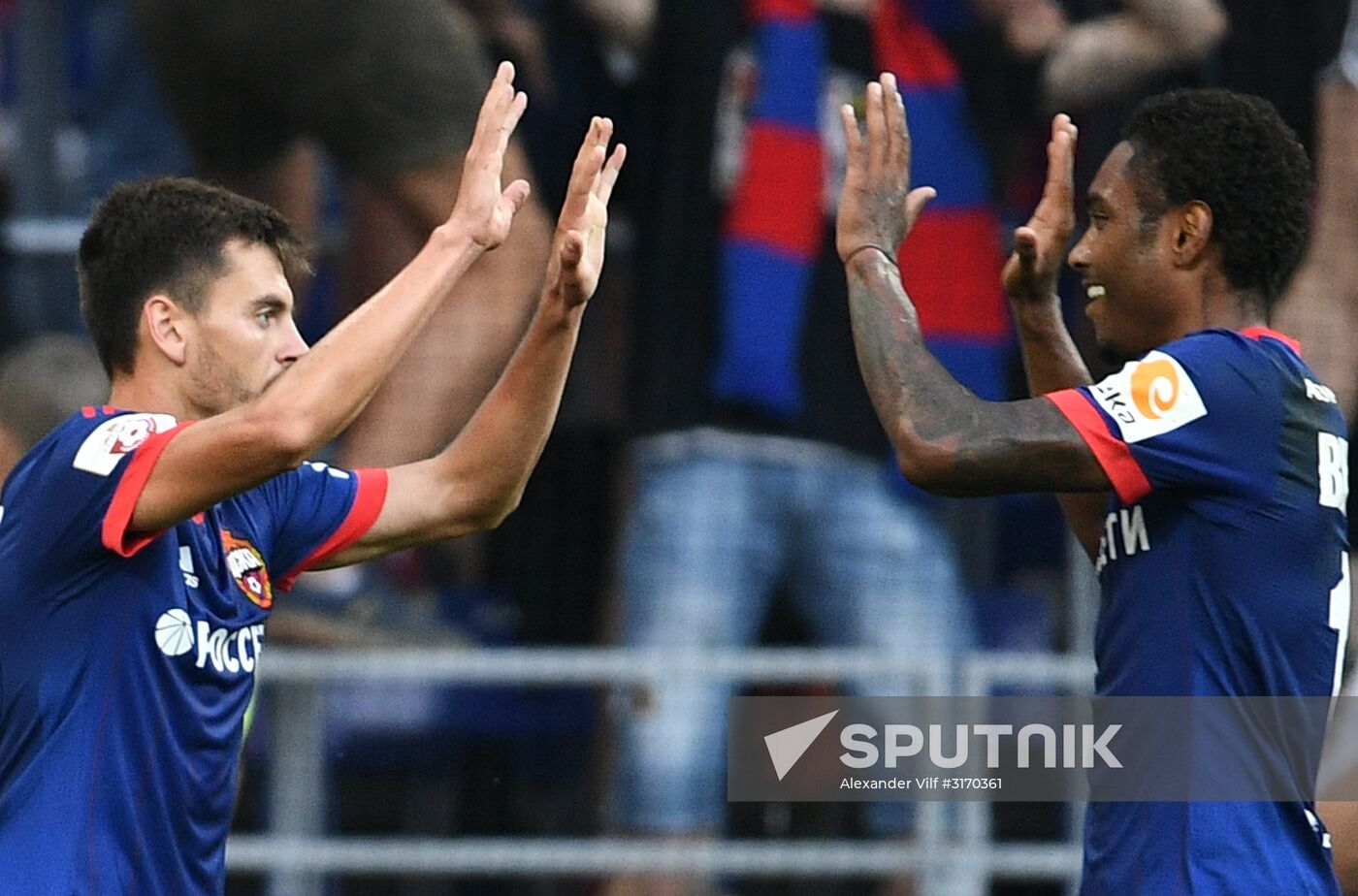 Football. Russian Premier League. CSKA vs. Spartak