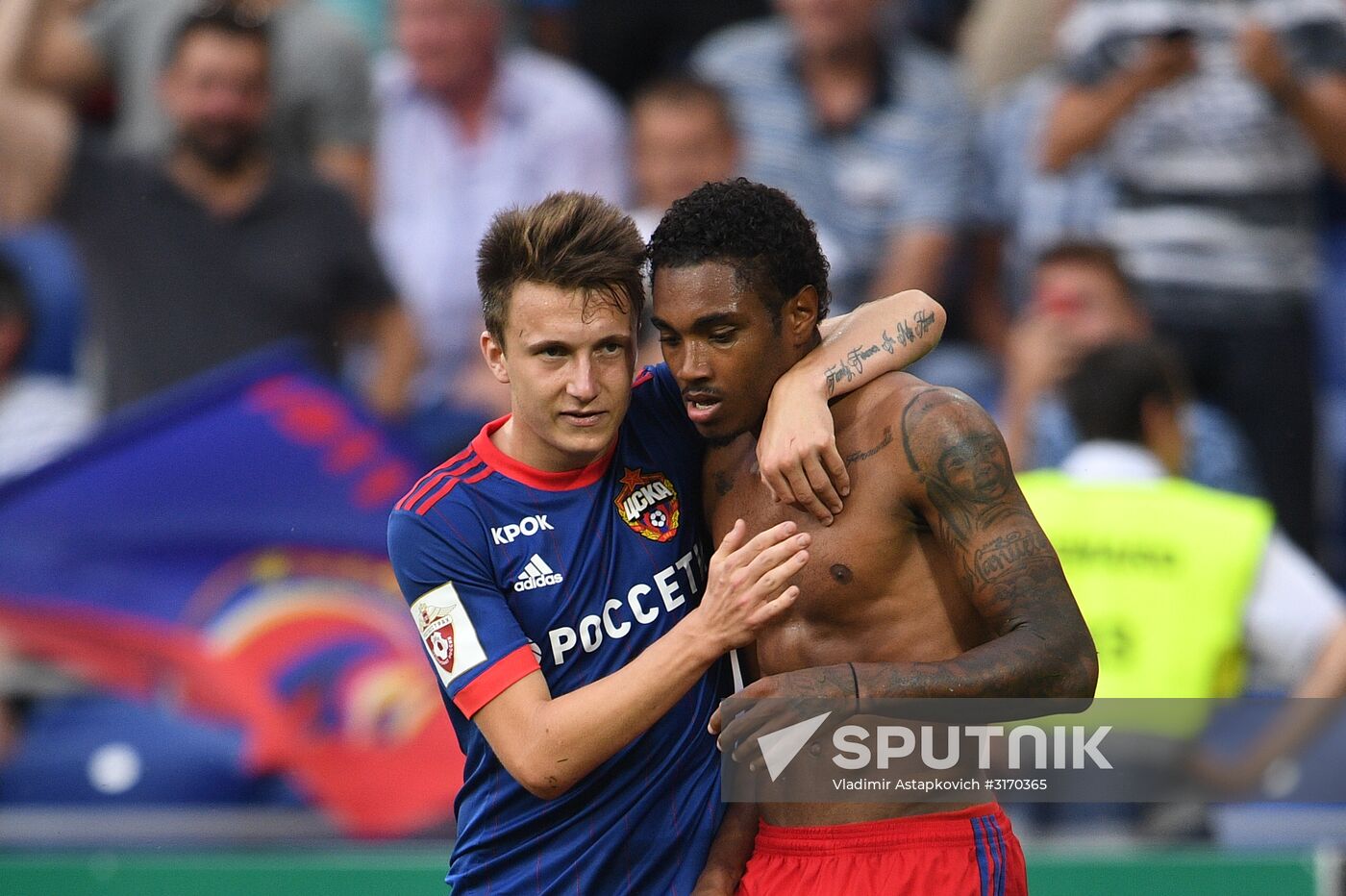 Football. Russian Premier League. CSKA vs. Spartak