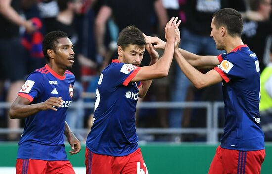 Football. Russian Premier League. CSKA vs. Spartak