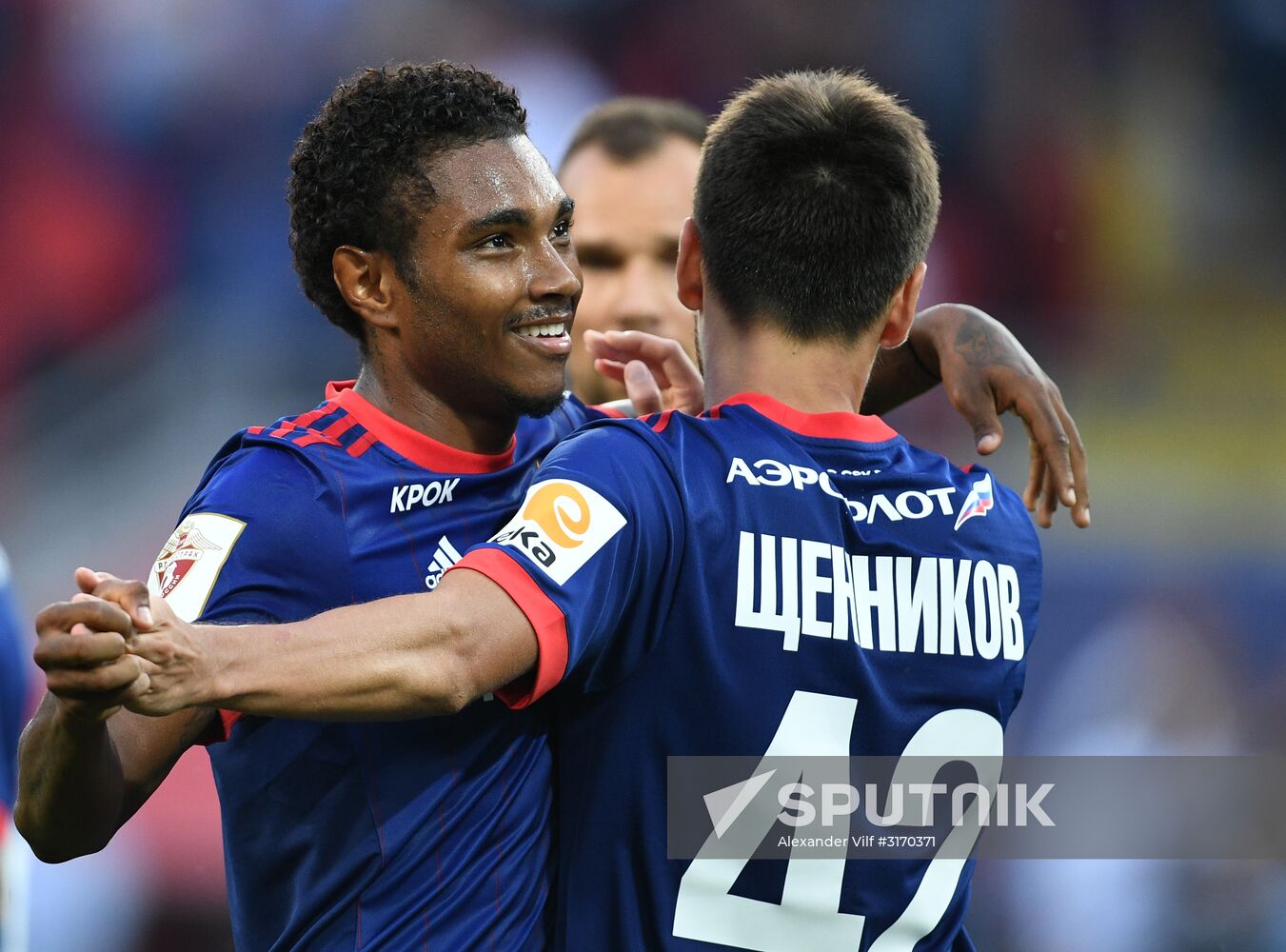 Football. Russian Premier League. CSKA vs. Spartak
