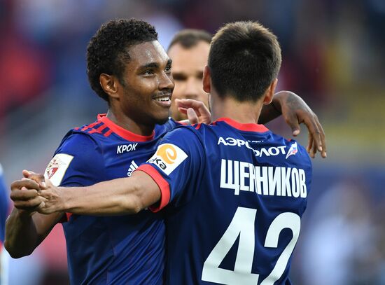 Football. Russian Premier League. CSKA vs. Spartak