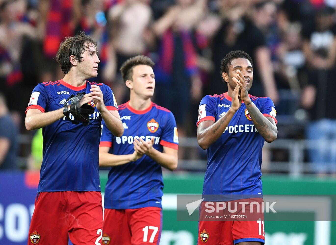 Football. Russian Premier League. CSKA vs. Spartak