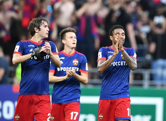 Football. Russian Premier League. CSKA vs. Spartak
