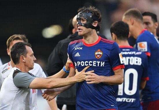 Football. Russian Premier League. CSKA vs. Spartak