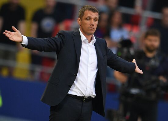 Football. Russian Premier League. CSKA vs. Spartak