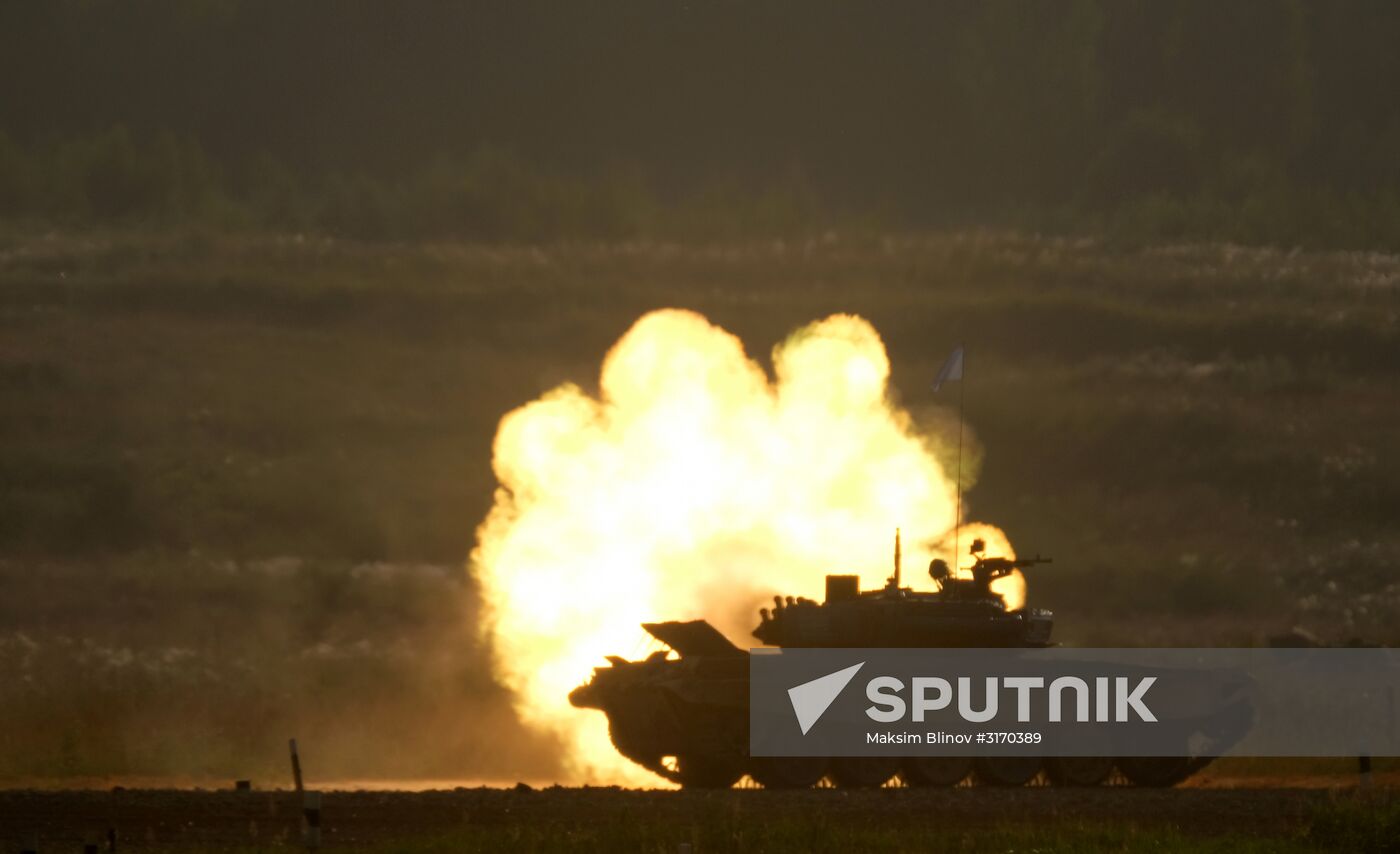 2017 Tank biathlon final