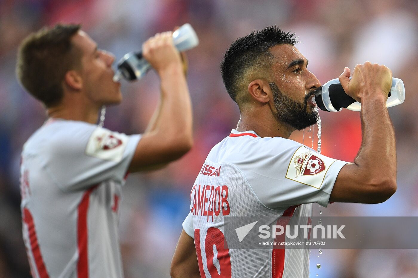 Football. Russian Premier League. CSKA vs. Spartak