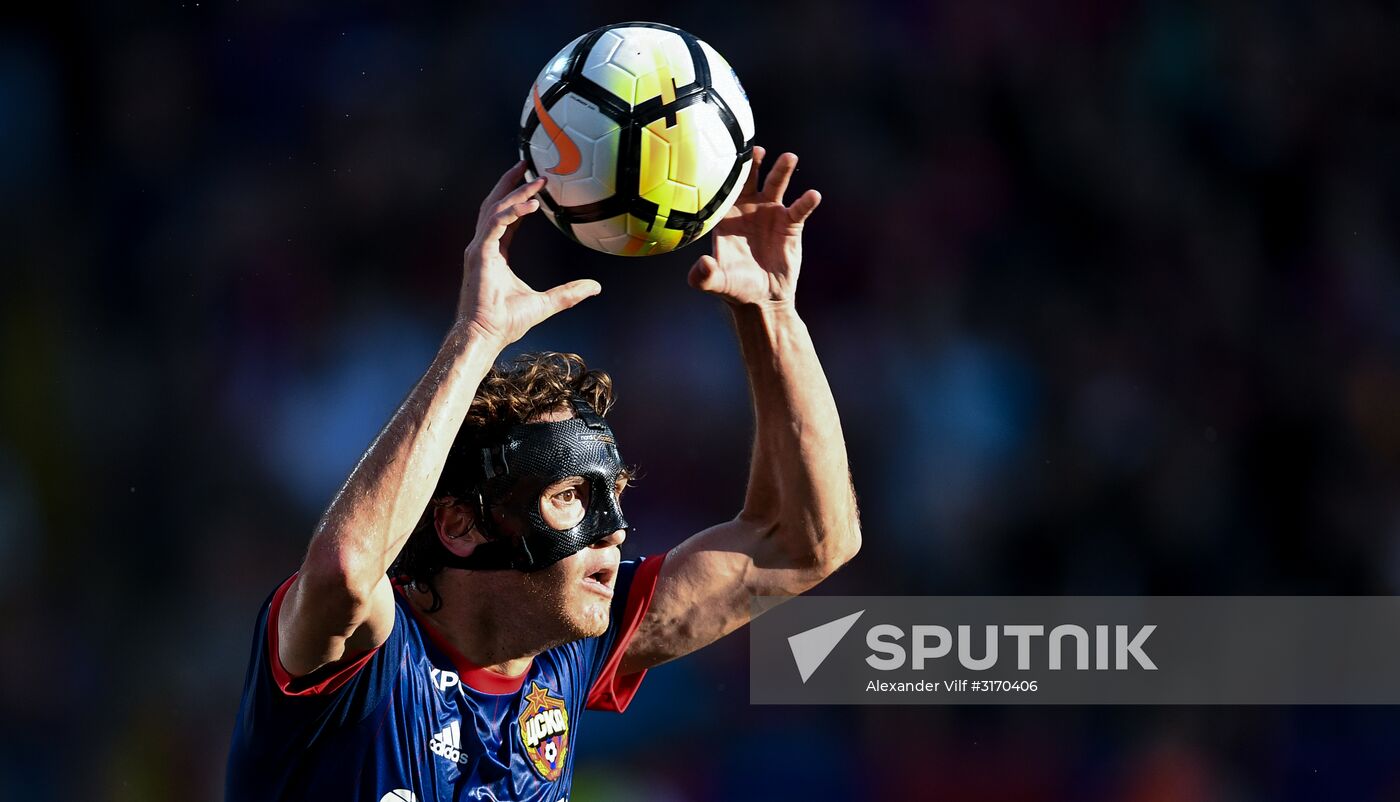 Football. Russian Premier League. CSKA vs. Spartak