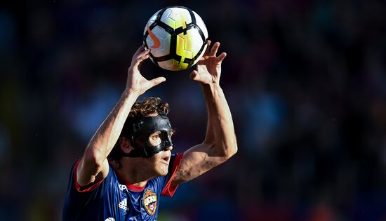 Football. Russian Premier League. CSKA vs. Spartak