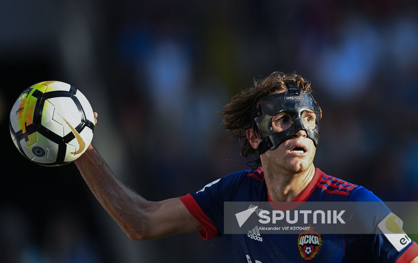Football. Russian Premier League. CSKA vs. Spartak